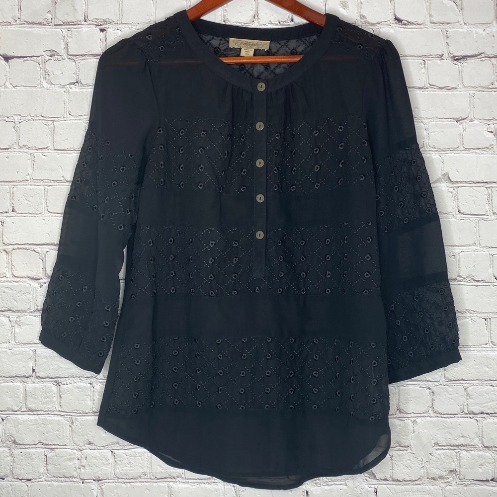 Nine West Vintage America Women’s Black Top XS